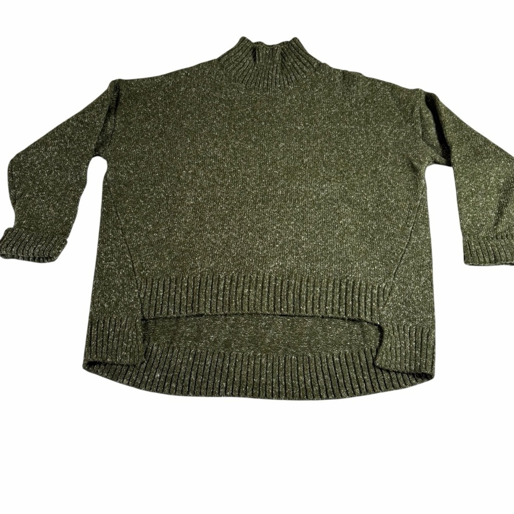 Treasure & Bond | Olive Mock Neck Sweater | Women's Medium